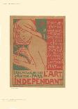 Poster for L'Art Independant Art Store Paris-Emile Berchmans-Framed Photographic Print