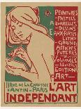 Poster for L'Art Independant Art Store Paris-Emile Berchmans-Framed Photographic Print
