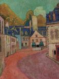 La Rue Rose, Pont-Aven, 1892-Emile Bernard-Giclee Print