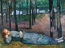 Madeleine in the Bois d'Amour-Emile Bernard-Art Print