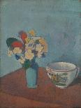 Vase with Flowers and Cup, 1887-Émile Bernard-Giclee Print