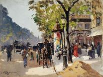 Vue du palais de Justice de Paris : façade sur le Boulevard du Palais-Emile Cagniart-Giclee Print