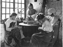 Interior of a Fisherman's Home, C.1900-Emile Frechon-Mounted Photographic Print