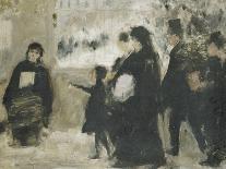 Summer Day near Notre Dame-Emile Friant-Giclee Print
