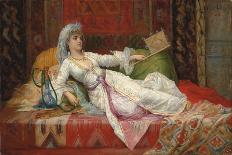 Reclining Turkish Woman; Femme Turque Allongee, 1895-Emile Henri La Porte-Giclee Print