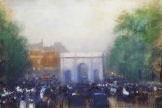 A View of Marble Arch-Emile Hoeterickx-Framed Premier Image Canvas