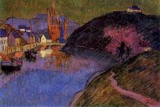 The Port of Pont-Aven, Brittany, 1891-Emile Jourdan-Framed Giclee Print