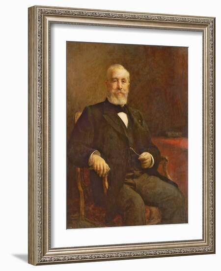 Emile Loubet (1838-1929)-Fernand Cormon-Framed Giclee Print