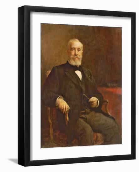 Emile Loubet (1838-1929)-Fernand Cormon-Framed Giclee Print