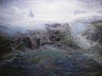 A Glacier in a High Valley-Emile Mediz-Pelikan-Framed Giclee Print