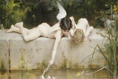 His Turn Next, from the Pears Annual-Emile Munier-Framed Giclee Print