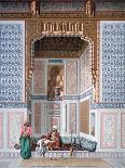 Tekih Cheik Hacen Sadaka, Ie Funerary or Tomb Mosque of Sultan Hassan, Cairo, 19th Century-Emile Prisse d'Avennes-Giclee Print
