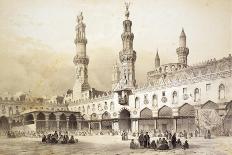 Main Hall of El Bordeyny Mosque (17th Century) in Cairo-Emile Prisse d'Avennes-Giclee Print