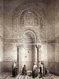 Tekih Cheik Hacen Sadaka, Ie Funerary or Tomb Mosque of Sultan Hassan, Cairo, 19th Century-Emile Prisse d'Avennes-Framed Giclee Print