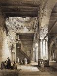 Tekih Cheik Hacen Sadaka, Ie Funerary or Tomb Mosque of Sultan Hassan, Cairo, 19th Century-Emile Prisse d'Avennes-Giclee Print