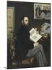 Emile Zola (1840-1902), écrivain-Edouard Manet-Mounted Giclee Print