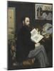 Emile Zola (1840-1902), écrivain-Edouard Manet-Mounted Giclee Print