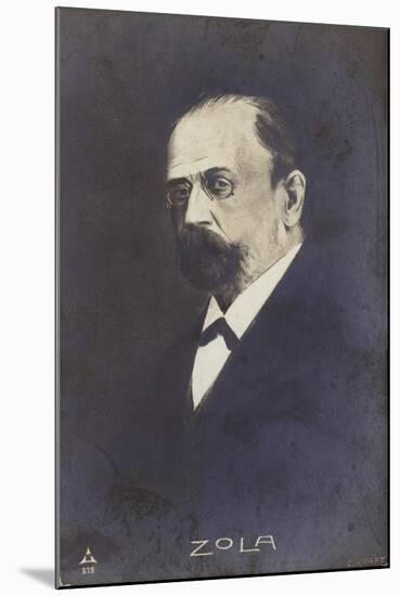 Emile Zola-null-Mounted Giclee Print