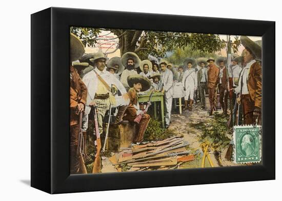 Emiliano Zapata and Followers, Cuernavaca, Mexico-null-Framed Stretched Canvas