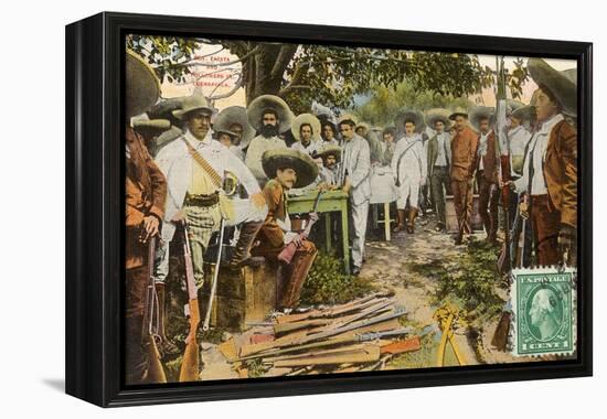 Emiliano Zapata and Followers, Cuernavaca, Mexico-null-Framed Stretched Canvas