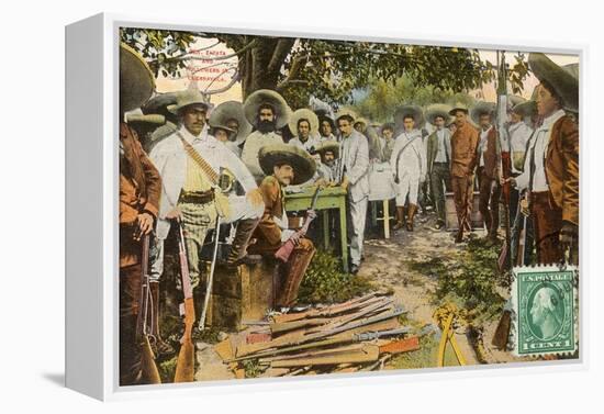 Emiliano Zapata and Followers, Cuernavaca, Mexico-null-Framed Stretched Canvas