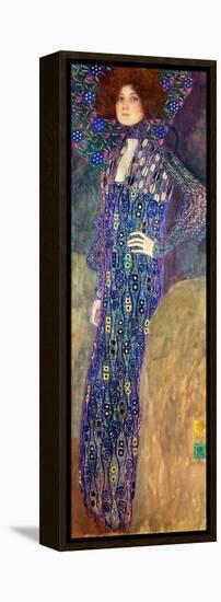 Emilie Floege-Gustav Klimt-Framed Premier Image Canvas