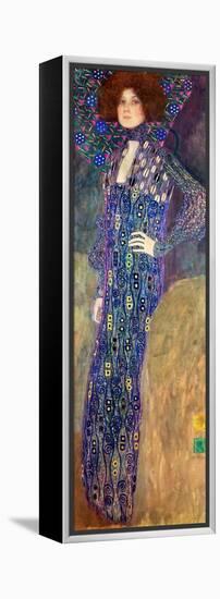 Emilie Floege-Gustav Klimt-Framed Premier Image Canvas