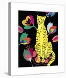 Panther's Wild Life-Emilie Ramon-Stretched Canvas