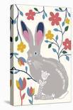 Folklore Hare-Emilie Ramon-Stretched Canvas