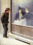 Reflections of a Hungry Man or Social Contrasts, 1893-Emilio Longoni-Giclee Print