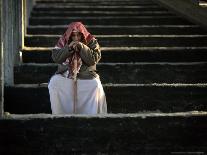 A Palestinian Man at a Soccer Stadium in Gaza City, October 23, 2006-Emilio Morenatti-Premier Image Canvas