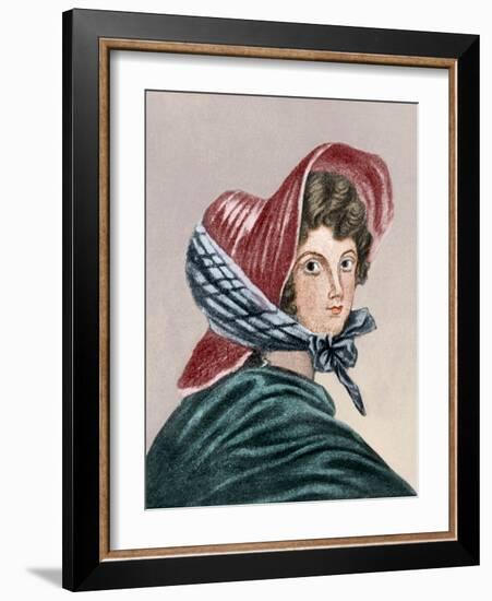 Emily Bronte-Charlotte Bronte-Framed Giclee Print