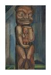 Totem and Forest-Emily Carr-Premium Giclee Print