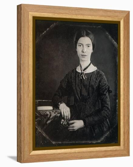 Emily Dickinson, American Poet-Science Source-Framed Premier Image Canvas