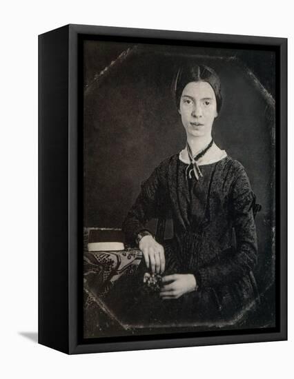 Emily Dickinson, American Poet-Science Source-Framed Premier Image Canvas