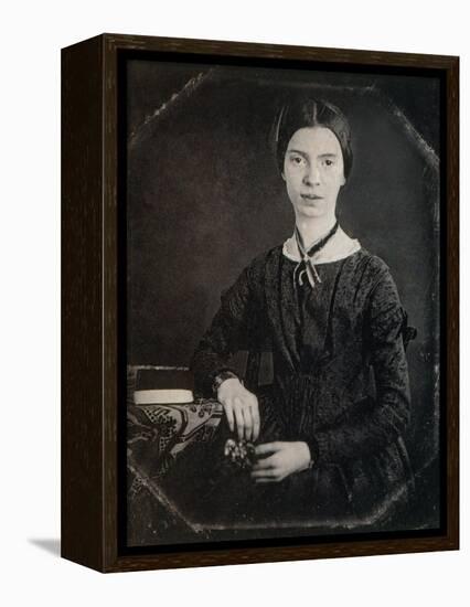 Emily Dickinson, American Poet-Science Source-Framed Premier Image Canvas