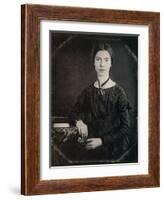 Emily Dickinson, American Poet-Science Source-Framed Giclee Print