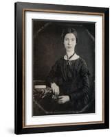 Emily Dickinson, American Poet-Science Source-Framed Giclee Print