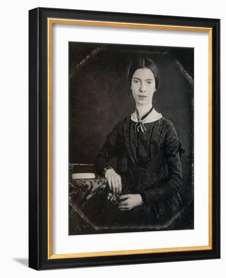 Emily Dickinson, American Poet-Science Source-Framed Giclee Print