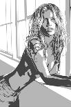 Amy Winehouse-Emily Gray-Giclee Print