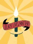 Black Lives Matter - Candle-Emily Rasmussen-Art Print