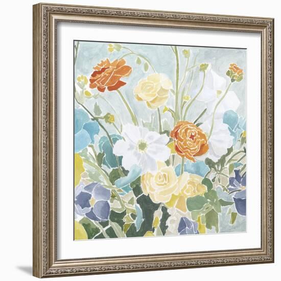 Emily's Garden I-Megan Meagher-Framed Art Print