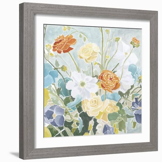 Emily's Garden I-Megan Meagher-Framed Art Print