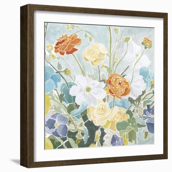 Emily's Garden I-Megan Meagher-Framed Art Print