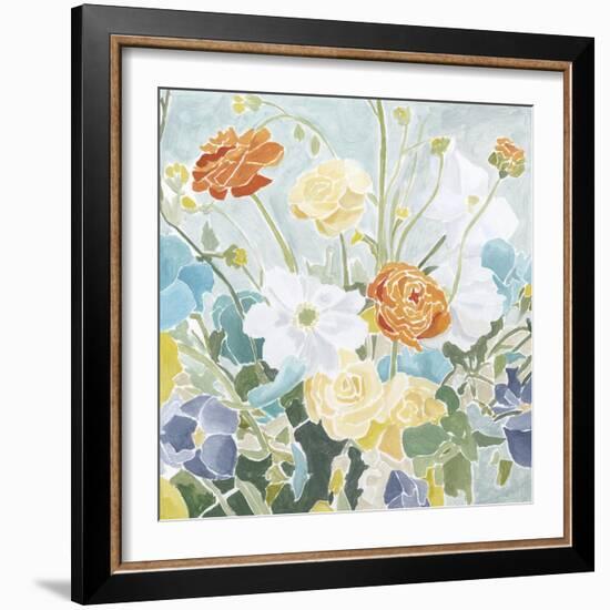 Emily's Garden I-Megan Meagher-Framed Art Print