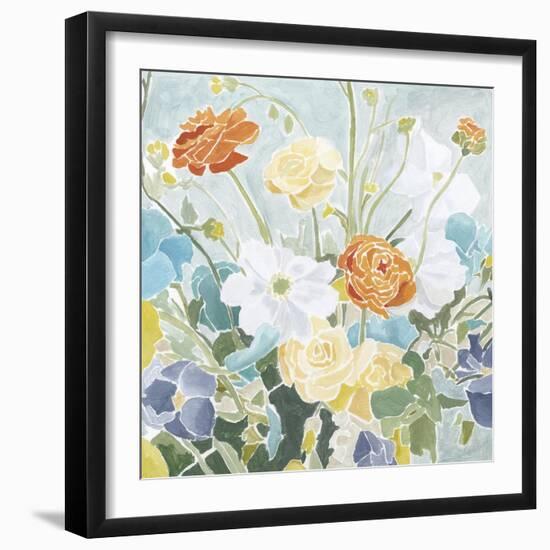 Emily's Garden I-Megan Meagher-Framed Art Print