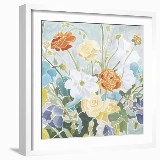 Emily's Garden I-Megan Meagher-Framed Art Print