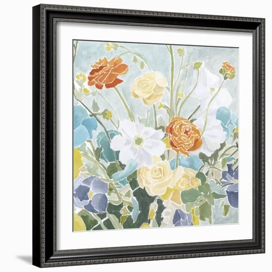 Emily's Garden I-Megan Meagher-Framed Art Print