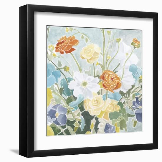 Emily's Garden I-Megan Meagher-Framed Art Print