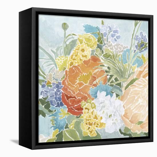 Emily's Garden II-Megan Meagher-Framed Stretched Canvas